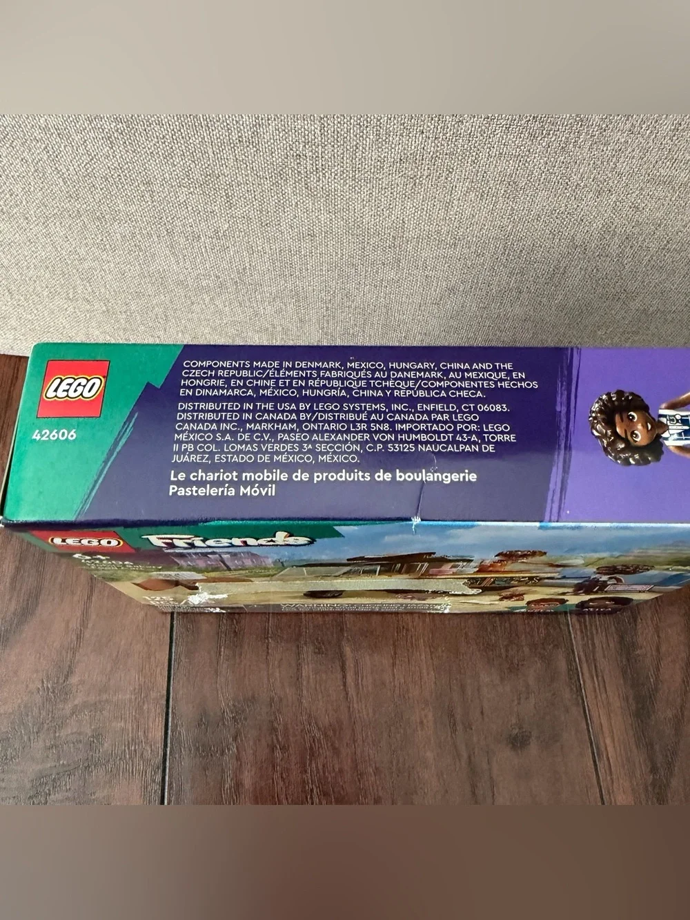 LEGO Friends Mobile Bakery Food Cart 42606 New 125 Pieces